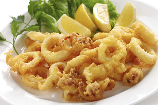 Rabas con limón